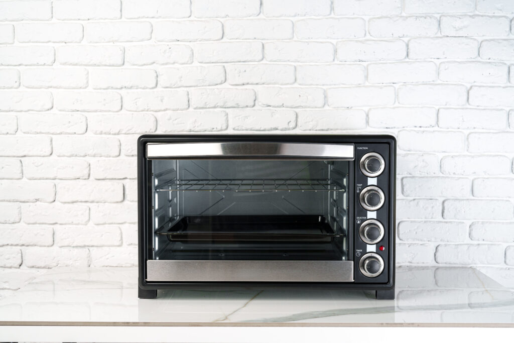 how to clean stainless steel toaster oven